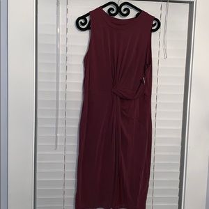 Maroon dress
